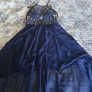 Navy blue dress